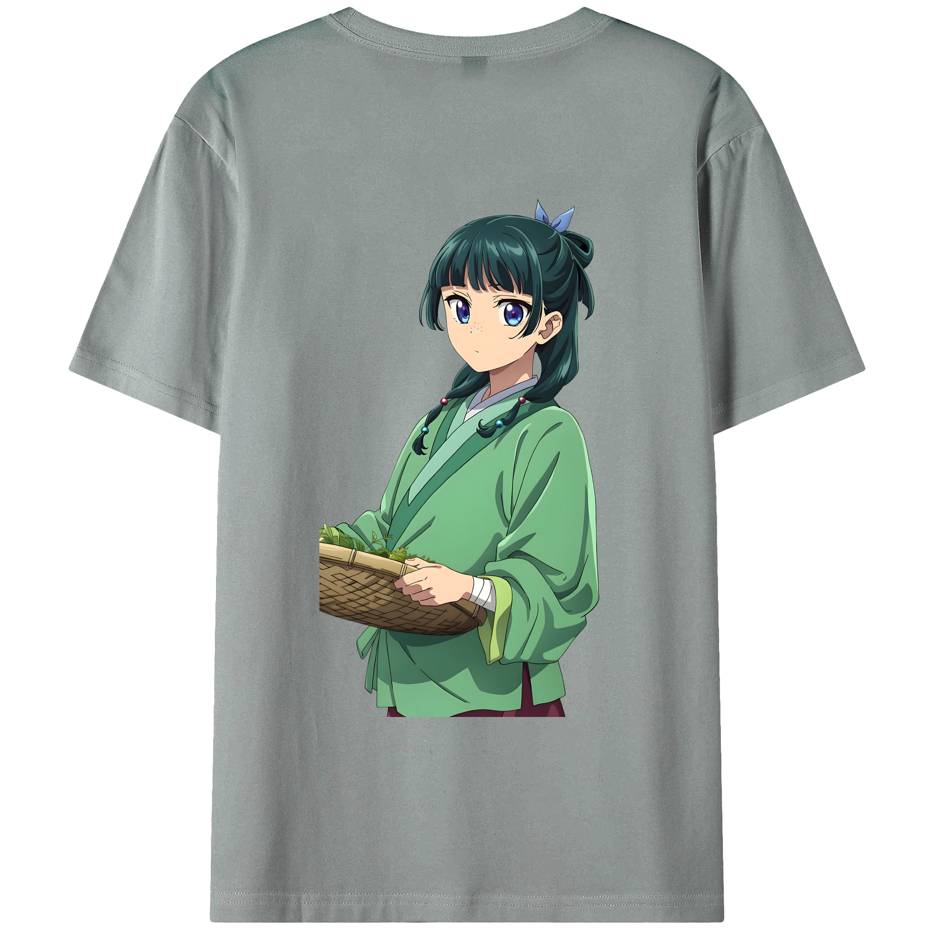 （画像用）  綿100％ メンズ半袖Tシャツ（バックプリント） 通気性